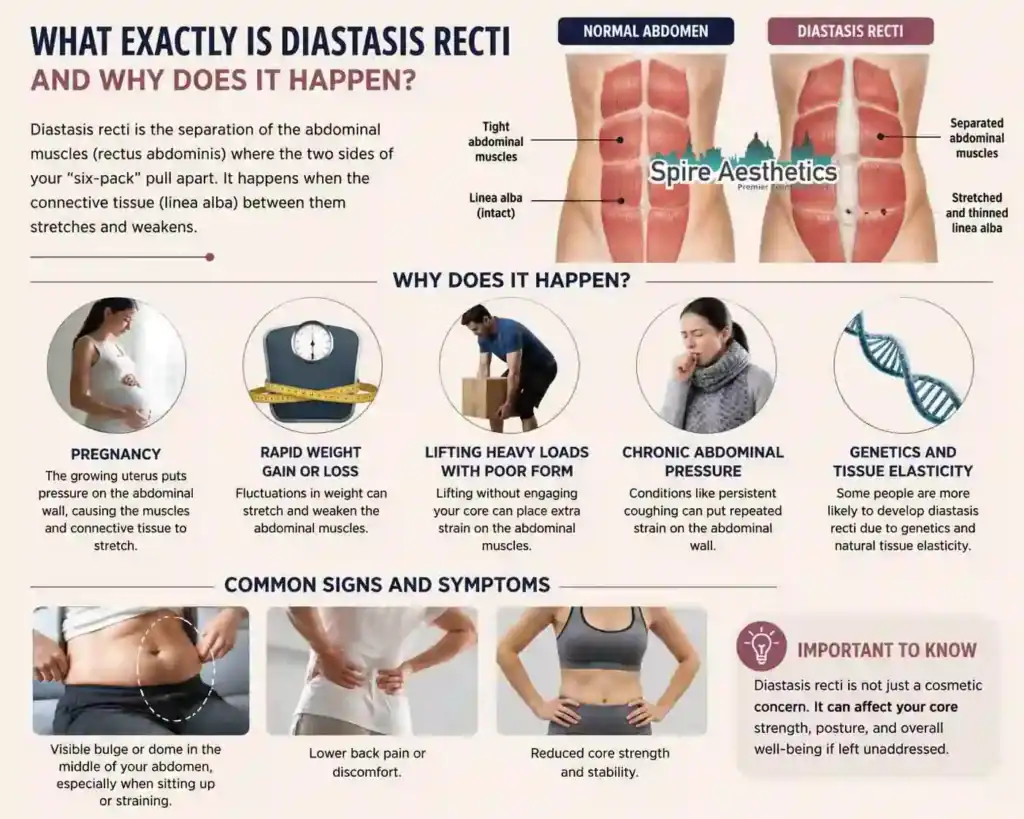 What Exactly Is Diastasis Recti and Why Does It Happen Warrington?