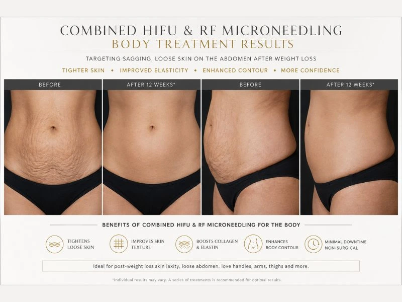 ultimate skin tightening treatment results Warrington