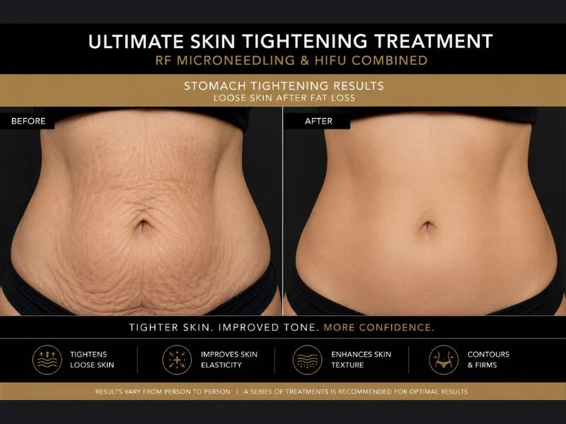 The Ultimate Skin Tightening Treatment body results Warrington