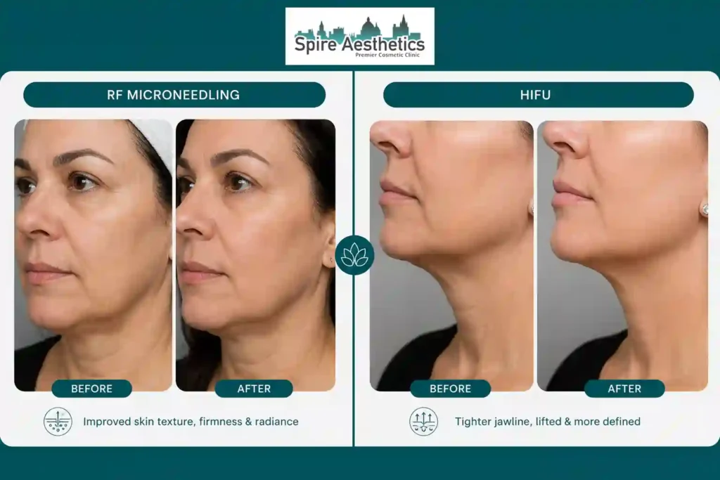 Can RF Microneedling and HIFU Be Combined Warrington?
